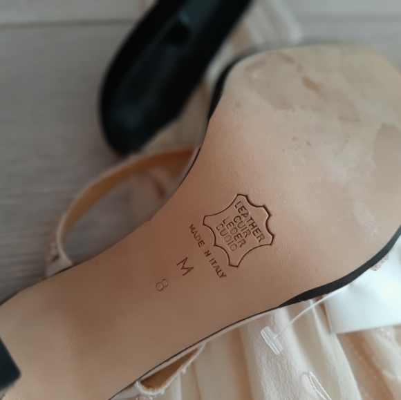 Beaded heel sandals - Picture 2 of 4